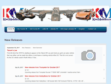Tablet Screenshot of kiwimodeller.com